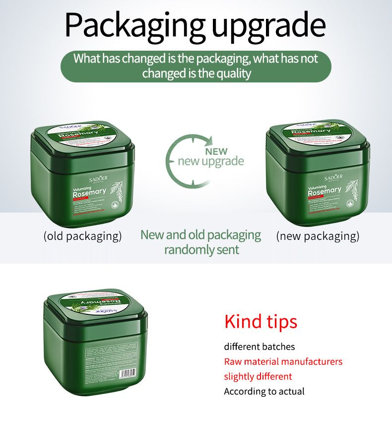 SADOER Rosmarin Reparierende und Nährende Haarmaske und Spülung 500 ml_voghion.com