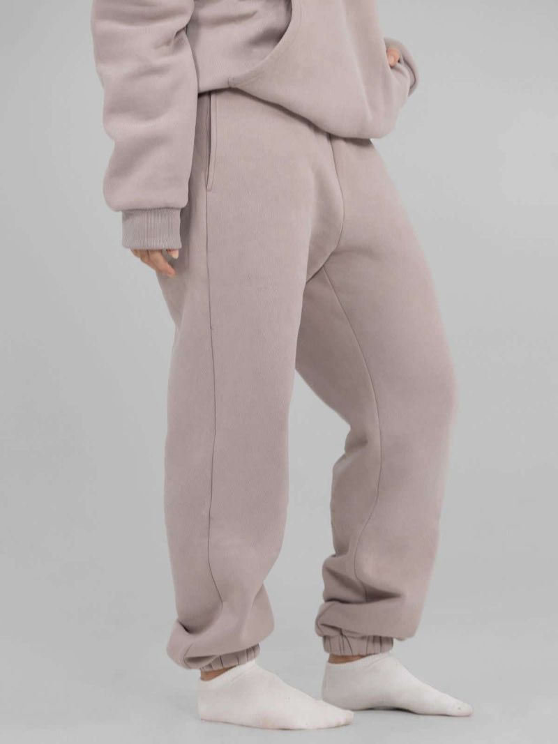 Women's Clothing Heavy Printing Oversize Hoodie Casual Loose Sweatpants Set_voghion.com