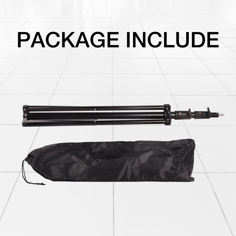 8.5ft Heavy Duty Light Stand, Adjustable Photography Stand Photo Video Studio Tripod Stand for Studio Light, Flash, Umbrella, Ring Light_voghion.com