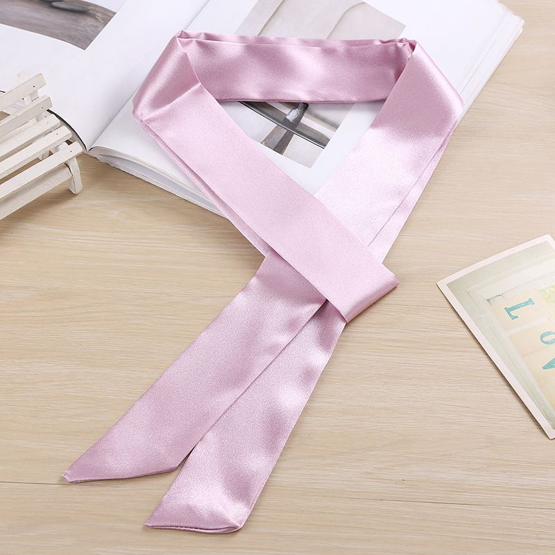 Ruban de soie chaude robe de couleur Pure écharpe en mousseline de soie dame ceinture à nœud fas réductoras de barriga ceinture multifonction Super longue_voghion.com