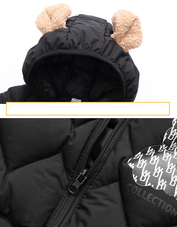 Giacca in cotone per bambini e ragazzi, giacca con cappuccio per bambini di piccole e medie dimensioni, giacca leggera calda autunnale e invernale in cotone, produttore all'ingrosso per bambini_voghion.com
