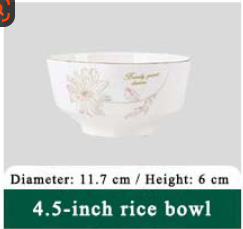 Funkelndes, rautenförmig strukturiertes, elegantes Porzellangeschirrset mit Blumenmuster (15-teilig) – geeignet für das Essen zu Hause, formelle Bankette und als Geschenk_voghion.com