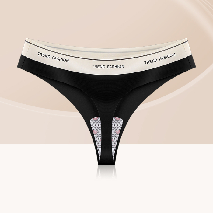 Panties For Women Seamless Panty Set Solid Invisible Underwear Sexy Low Waist Briefs Women's Underpants Lingerie _voghion.com