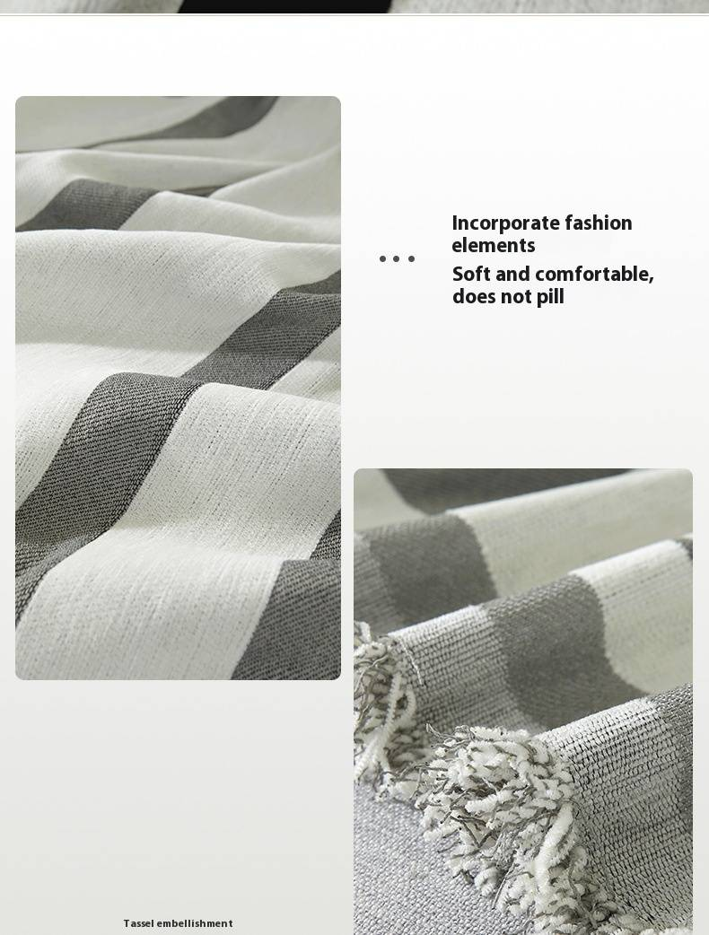 Modern Minimalist Sofa Cover With Fun Letter Print - Thick Chenille Fabric, Non-Slip Sofa Protector For Sectional, Loveseat Large Couches_voghion.com