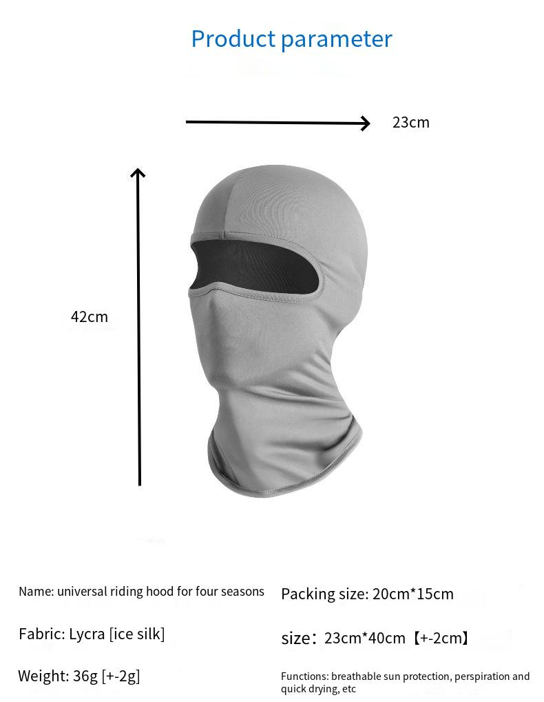 Mascarillas deportivas para ciclismo al aire libre, protección para la cabeza, a prueba de viento, para deportes, protector solar, sombrero_voghion.com