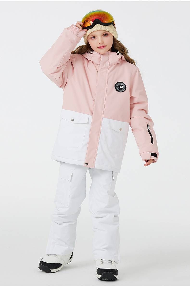 NOKO-New Children's Ski Suits, Boys' And Girls' Winter Outdoor Waterproof, Warm, And Thickened Ski Suits._voghion.com