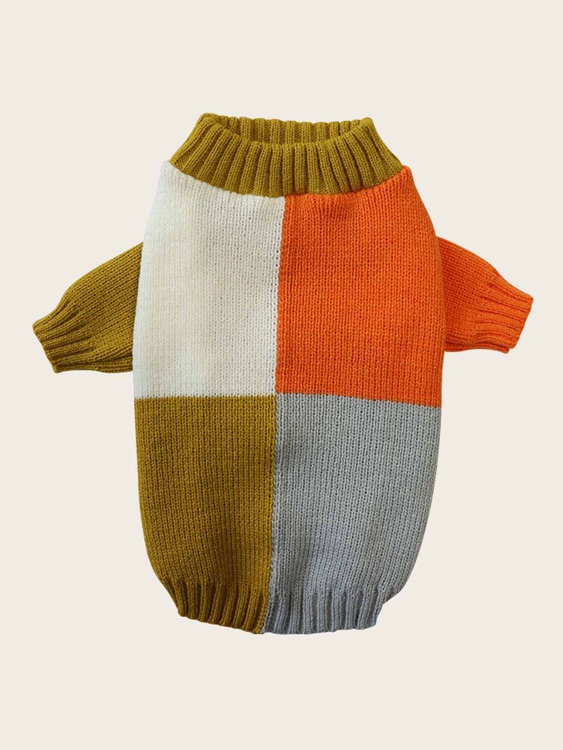 Hot Selling Pet Dog Clothes Autumn And Winter Knitted Sweaters Fashionable Warm Cat Clothes Teddy Pomeranian Dog Clothes Wholesale_voghion.com