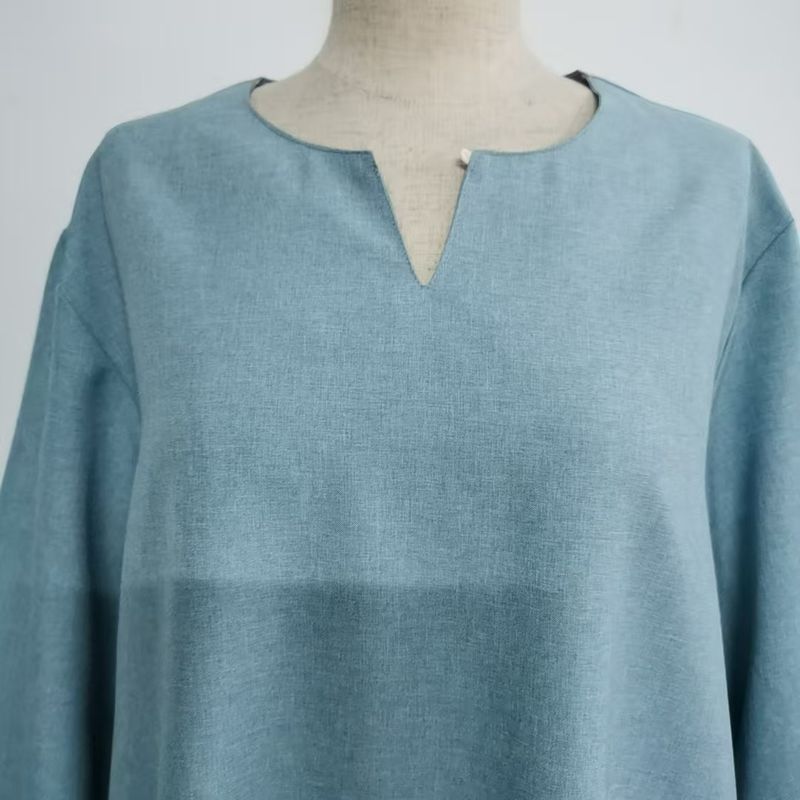 Ramadan Eid Muslim Dress Djellaba Plain Modest Dubai Abaya Turkey Kaftan Kebaya Arabic Robe Women Islam Jalabiya Vestidos_voghion.com