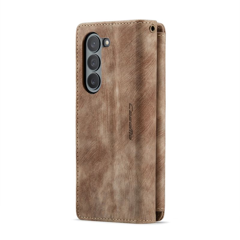Étui en cuir pour téléphone portable Samsung Z Folder 6, étui de protection à rabat, résistant aux chutes, carte Z Folder 5_voghion.com