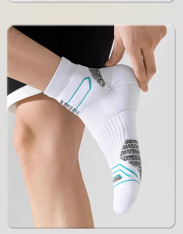 Marathon professionelle laufschuhe männer herbst winter mittlere länge handtuch unten verdickt sport anti geruch und schweiß absorbieren_voghion.com