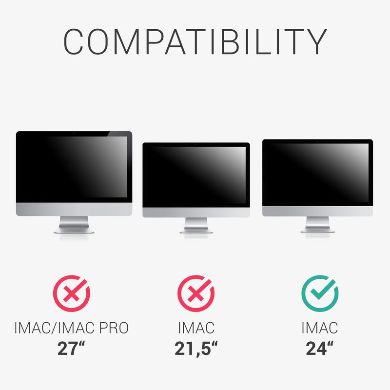 Abdeckung für Apple IMac 24' Tastatur Maus Zubehör_voghion.com