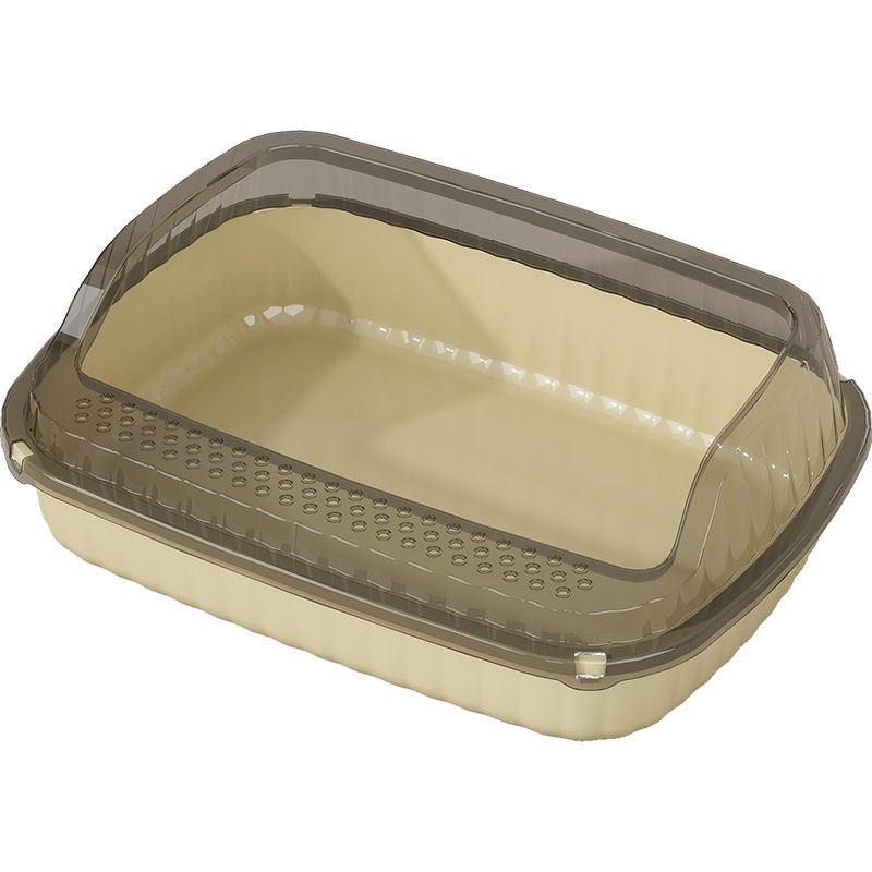 per gattini di piccola taglia, lettiera per gatti semichiusa, bocca bassa, ingresso basso, speciale per gattini da latte_voghion.com