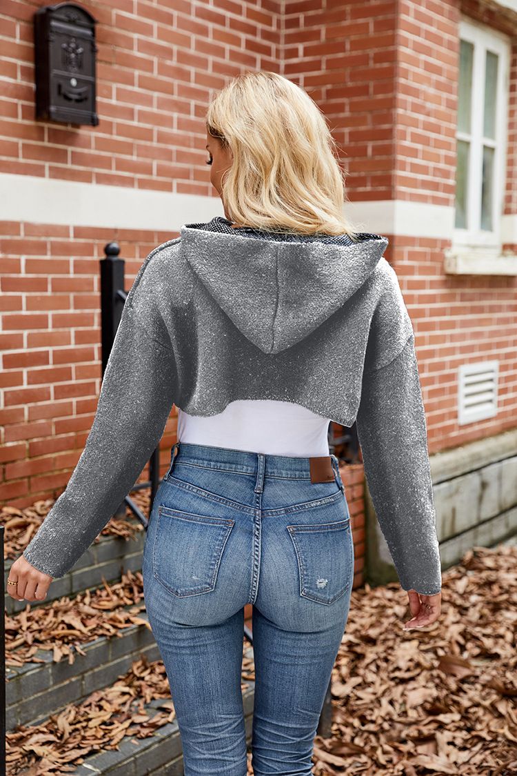 Lässiger Langarm-Strickpullover Lockerer und lässiger Damen-Rundhalspullover mit Blumenmuster und dreidimensionalem Häkelmuster_voghion.com
