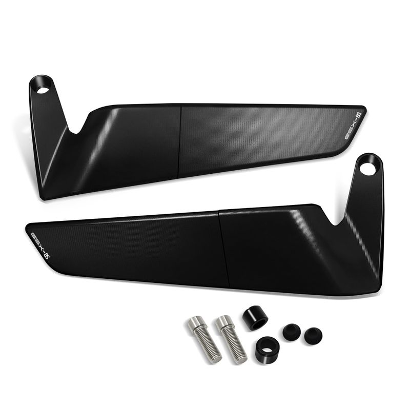 GSX-8s gsx 8s GSX Motosiklet Dikiz Aynası Yeni Winglet Görünmez Döndürülebilir Dikiz Aynası yan aynalar gsx-8s_voghion.com