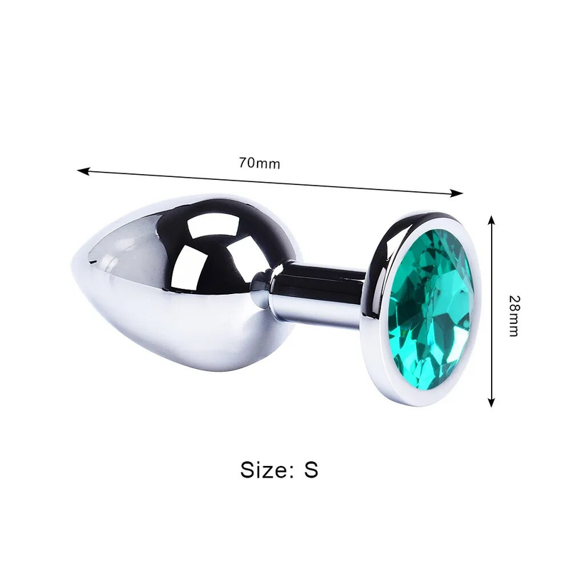 Anaal Plug Seksspeeltjes Mini Ronde Vormige Metalen Roestvrij Gladde Stalen Butt Kleine Staart Vrouwelijke/Mannelijke Dildo Intieme Goederen_voghion.com