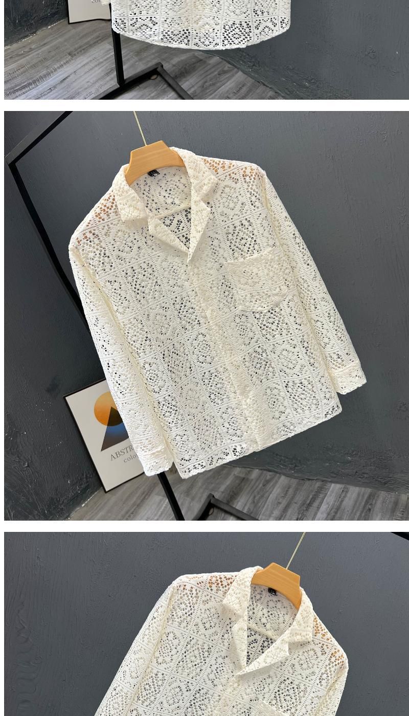 Giacca estiva da uomo a maniche lunghe, con design avanzato a trapezio, alla moda, sottile e fresca, traspirante_voghion.com