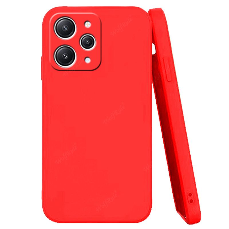 For Xiaomi Redmi 12 Case Cover Redmi 12 Capas Liquid Silicone Shockproof Back Bumper TPU Soft Case Redmi 9T 10 10C 12C 12 Fundas_voghion.com