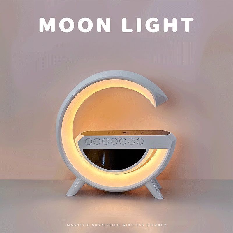 Shadow Giant Auto Bluetooth Luidspreker Oplaadcadeau Voor Vriendin Wekker Geïntegreerde Draadloze Sfeerverlichting_voghion.com