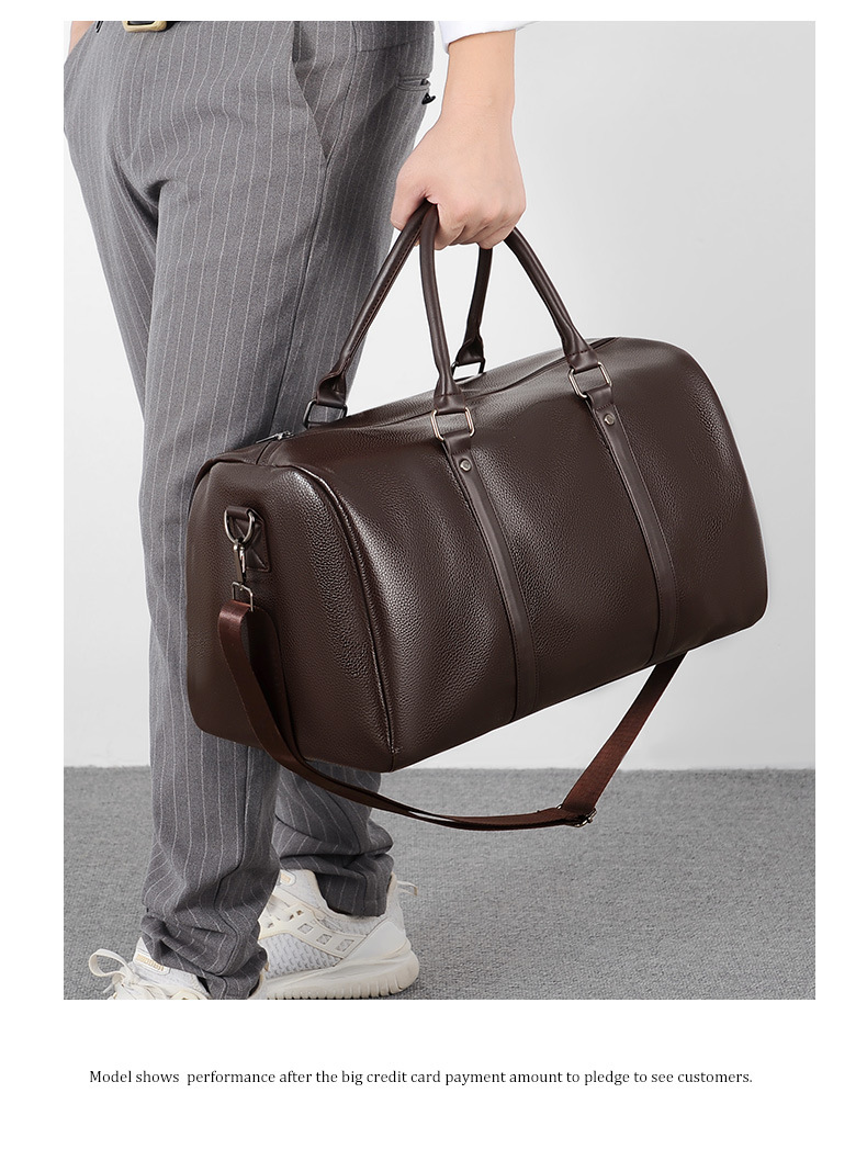 Neue Reisetasche mit Trocken-Nass-Trennung, Übungs-Yogatasche, separatem Schuhfach, Fitnesstasche mit großem Fassungsvermögen_voghion.com