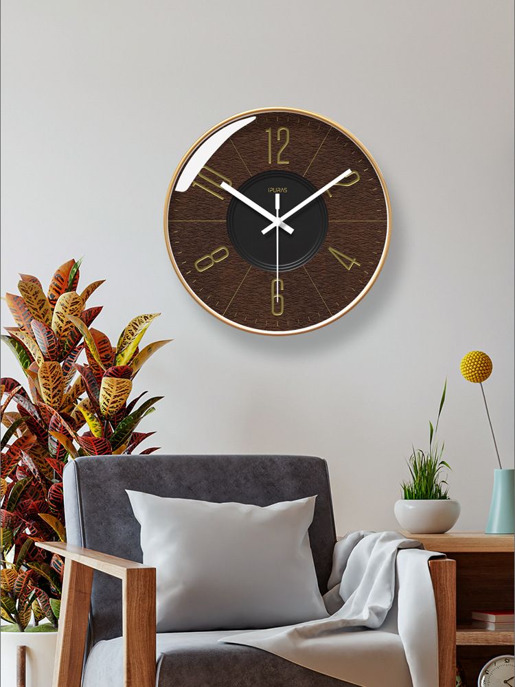Yipula 7061 Living Room Creative Modern Light Luxury Home Fashion Nordic Wall Quartz Clock_voghion.com