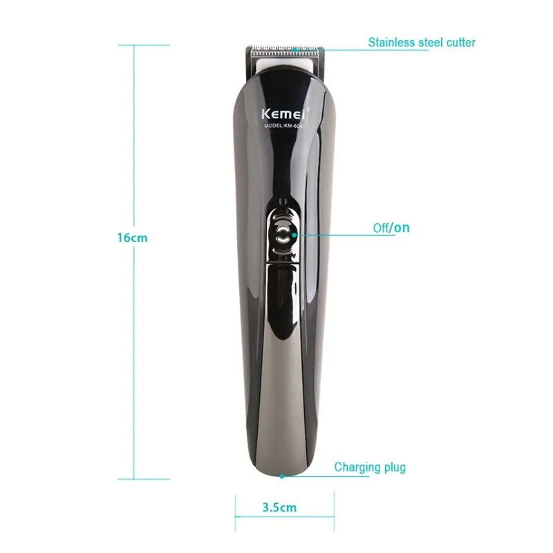 Kemei km-600 Elektrische 6 in 1 Alle-Zweck Anzug Rasierer Clipper Rasierer Nase Trimmer Haar Schneiden hine_voghion.com