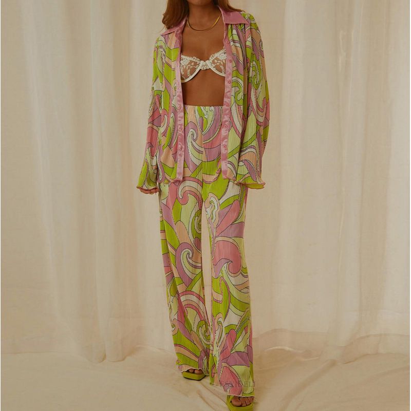 Tailleur pantalone casual da donna tinta unita_voghion.com
