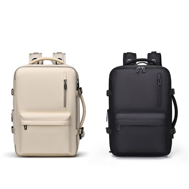 Mochila masculina da moda com toque de alta qualidade, mochila de viagem moderna feminina de grande capacidade, bolsa de computador à prova d'água_voghion.com