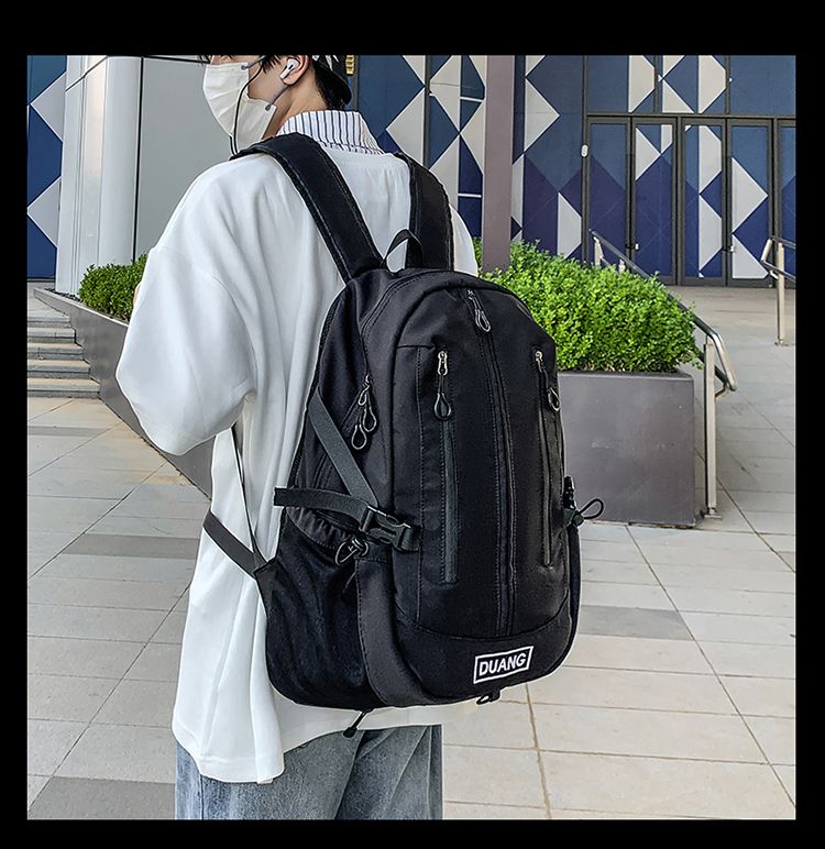 Plecak sportowy rowerowy w stylu roboczym, duża pojemność, krótkie wycieczki, podróże, wędrówki, torba szkolna dla kobiet_voghion.com