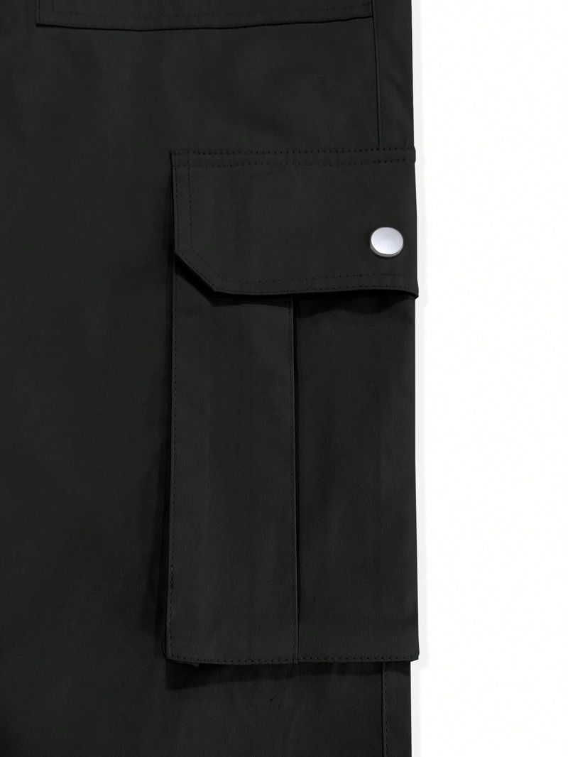 Herrenbekleidung Plus Size Casual Overalls Frühling und Herbst Neue Retro Lose Weite Bein Gerade Hose_voghion.com