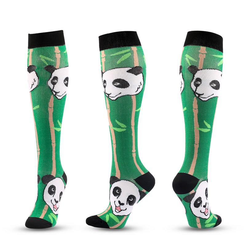 Chaussettes chaussettes de compression, chaussettes de mollet à pression, chaussettes de sport longues, chaussettes d'infirmière, chaussettes à pression élastiques de protection des jambes_voghion.com