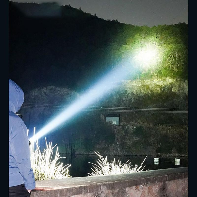 1PC Taschenlampe Starkes Licht Wiederaufladbare Outdoor Langstrecken Auto Clip Kleine Mini Tragbare Haushalt Langlebig Led Licht Aufladen HMM_voghion.com
