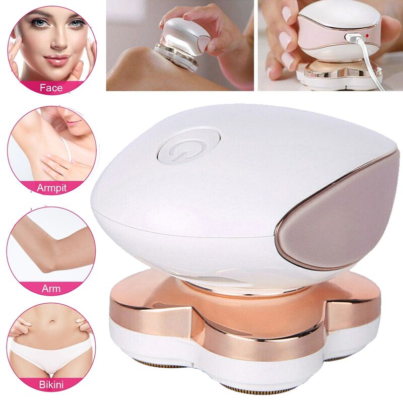 Epilatore elettrico per donna, rasoio per il corpo, depilatorio, rifinitore bikini indolore_voghion.com