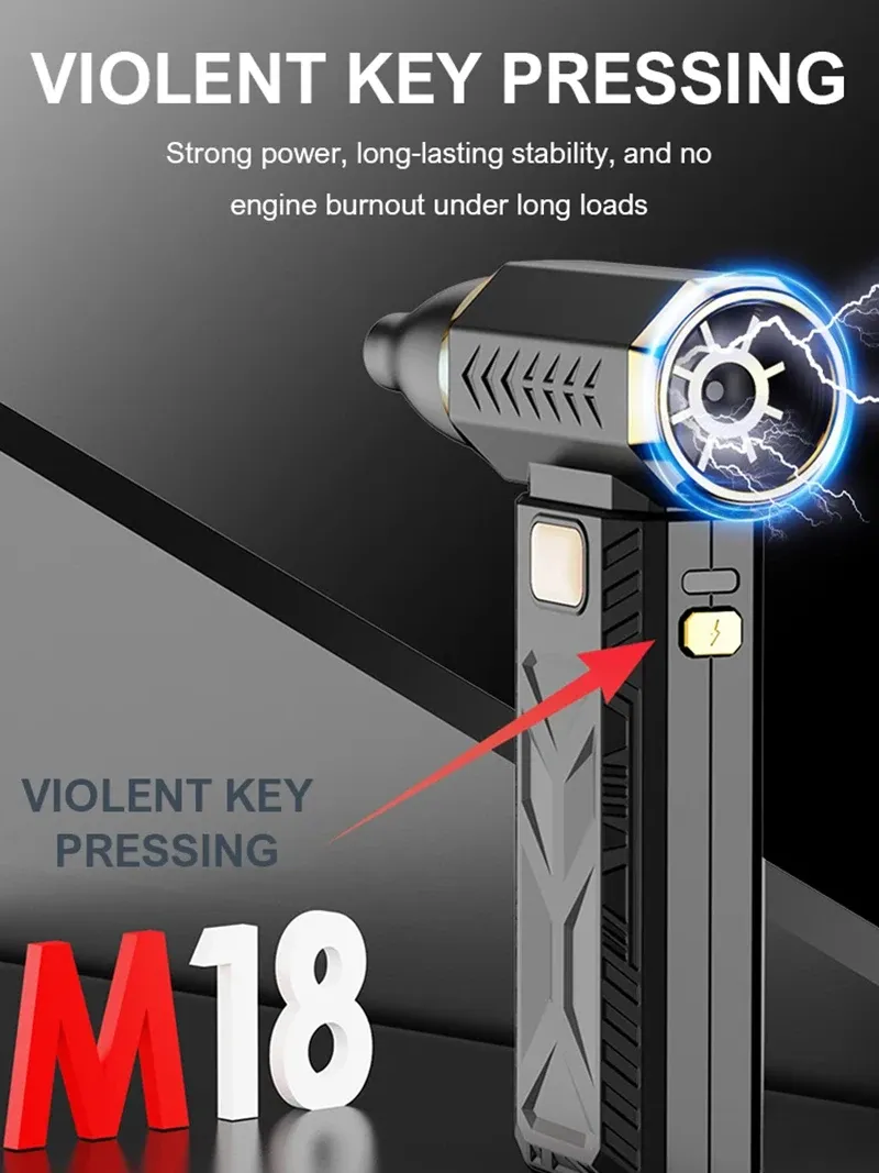 1000000RPM Super Powerful Air Blower Vacuum Blowing Suction Dust Cleaner Brushless Turbo_voghion.com