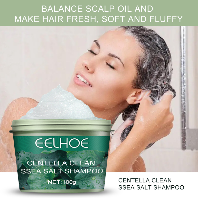 Șampon asiatica Beautiful Centella Sea Salt Șampon cu sare de mare, curățare, antipruriginos, hidratare, îndepărtare a sebumului și_voghion.com