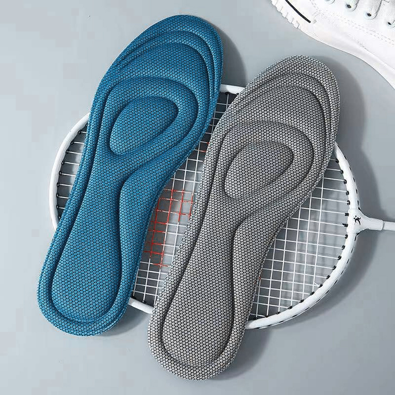 2/6 stk Memory Foam Ortopædiske indlægssåler Til mænd kvinder Sko Antibakteriel Deodorisering Svedabsorptionsindsats Sport_voghion.com