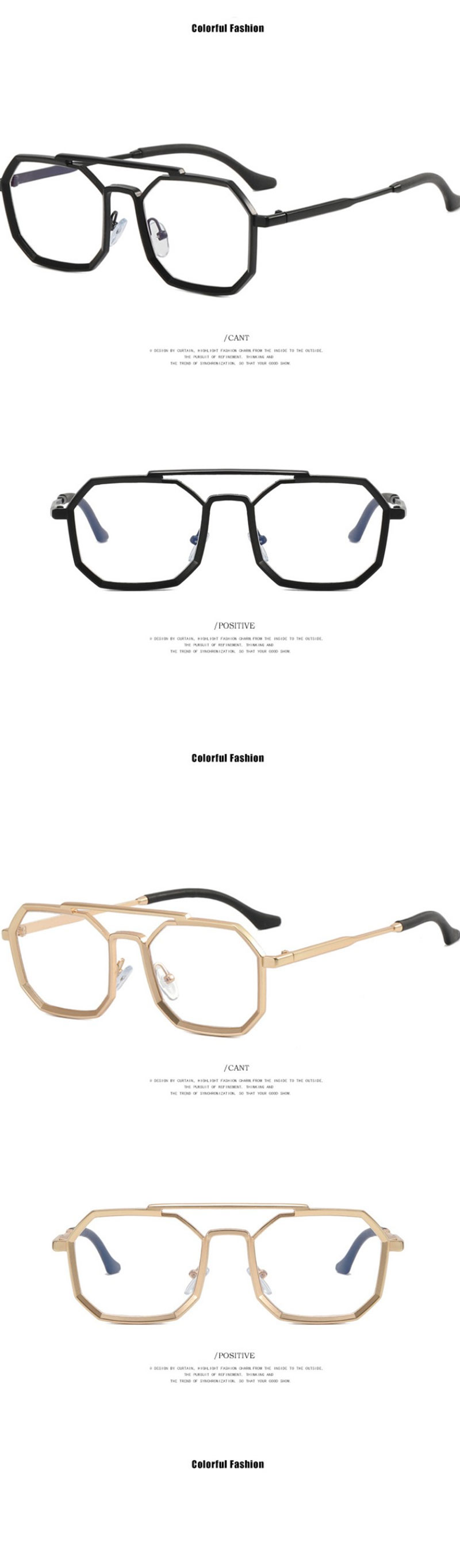 Yoovos Polygon Sunglasses Men 2022 Vintage Men Sunglasses Retro Showing Face Small Shades Glasses Rectangle Gafas De Sol_voghion.com