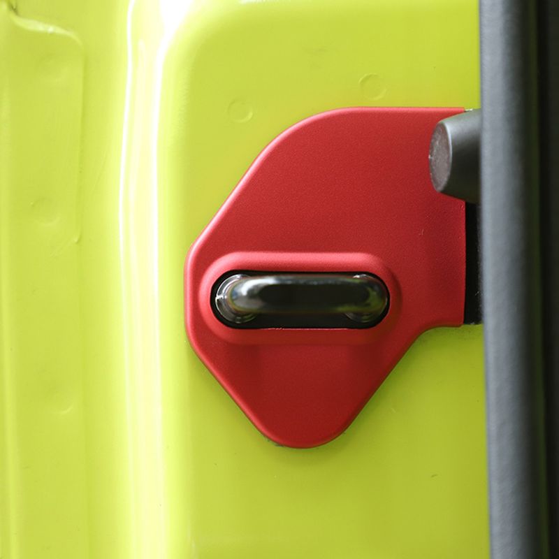 Auto Dier Schloss Schutzdekoratioun Ofdeckung Sticker fir Suzuki Jimny 2019 2020 2021 Exterieur Accessoiren (Rout)_voghion.com