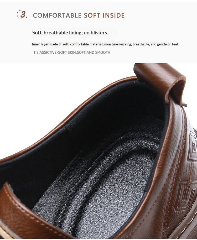 Voyage Spring Derby da uomo, stivali bassi Martin, stile britannico, punta arrotondata, scarpe da lavoro nere con suola spessa, casual in pelle_voghion.com