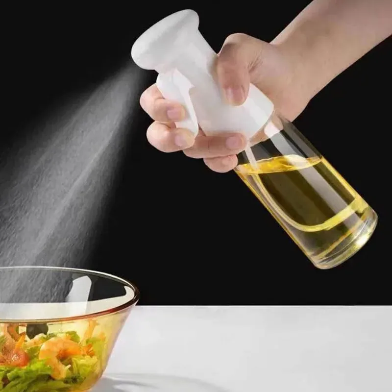 Spray per olio da cucina - Flacone erogatore di olio d'oliva, nebulizzatore, riutilizzabile, per olio e aceto alimentare, accessori da cucina per flaconi spray_voghion.com