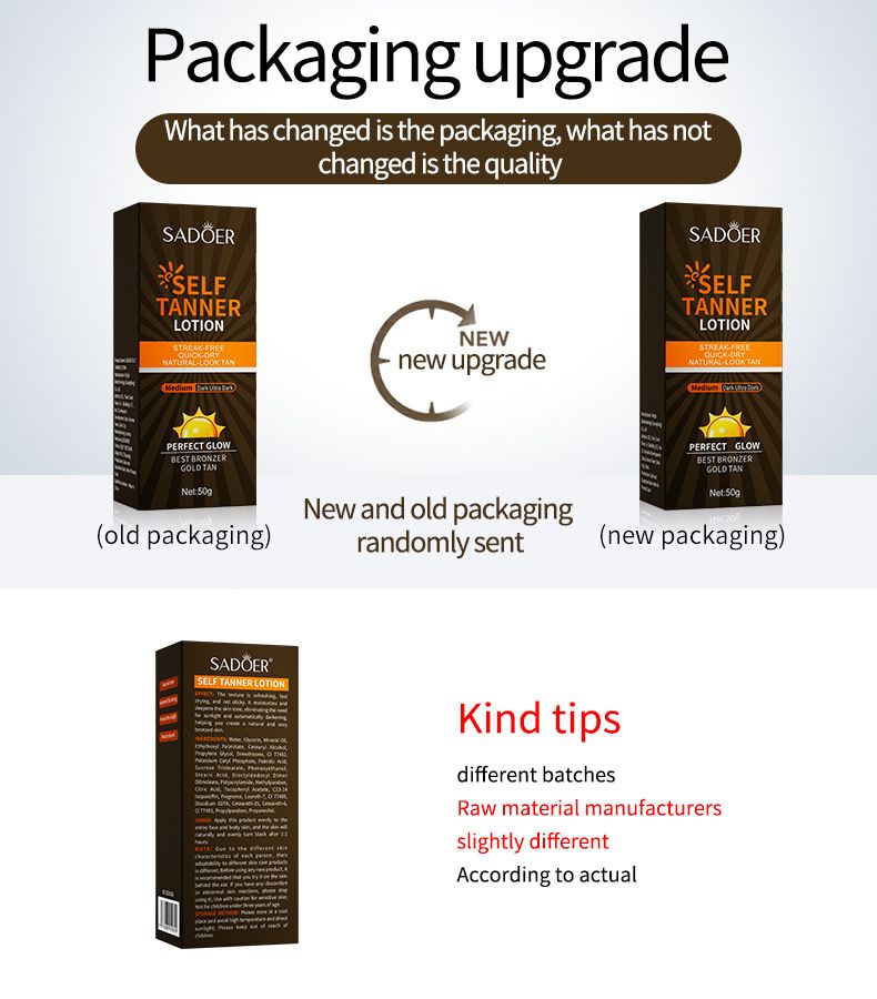 Crème 50g Natierlech Verdunkelung Bronze Weizenfaarweg Bräunungslotioun_voghion.com