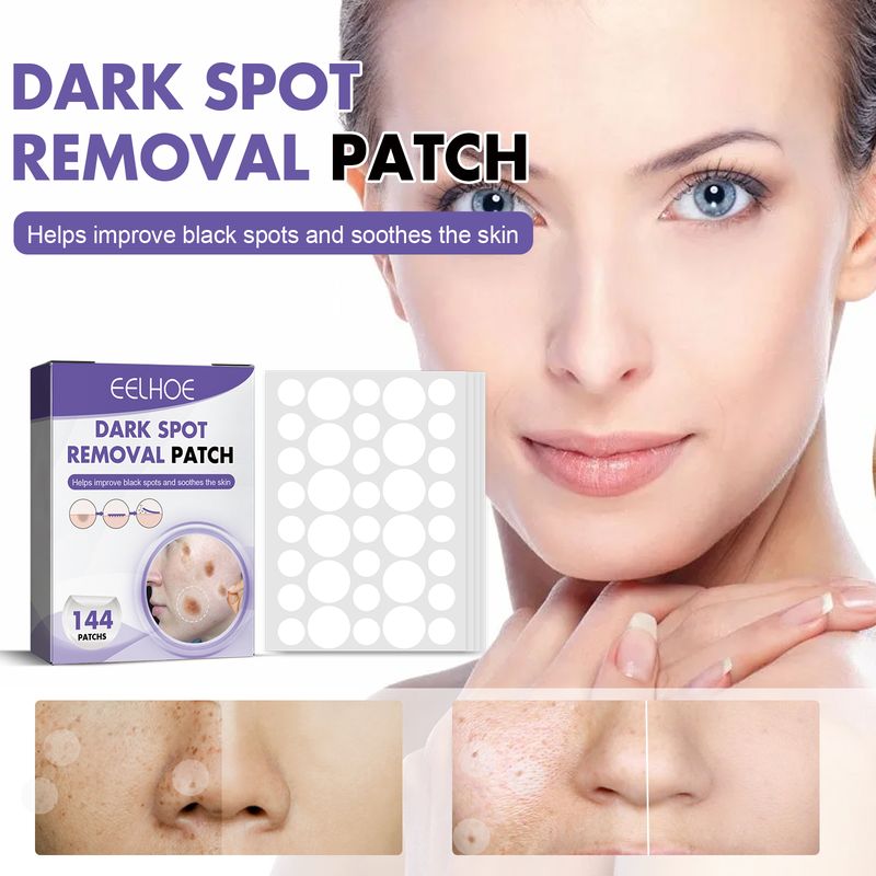 EELHOE Patch zur Entfernung dunkler Flecken, Aufhellung dunkler Flecken im Gesicht, Melasma-Flecken, Melanin, feuchtigkeitsspendendes, aufhellendes Patch zur Hautfleckenentfernung_voghion.com