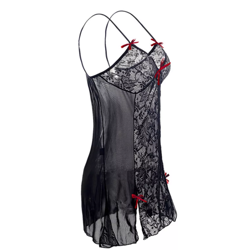 Lingerie sexy taglie forti 8-26 trasparente pigiama da notte più intimo_voghion.com
