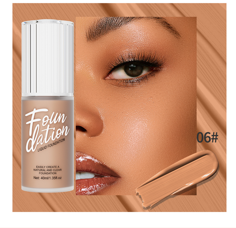 Hellokiss klare und komfortable, natürlich haltende matte Flüssiggrundierung, Farb-Make-up_voghion.com