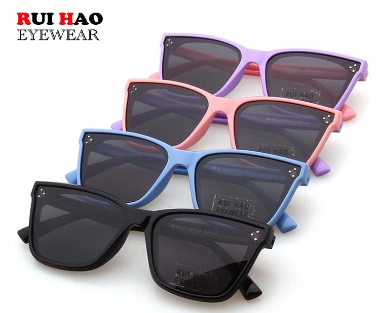 Moda Bambini Occhiali da sole polarizzati Ragazza Ragazzo Occhiali da sole 4 colori Occhiali da vista per il tempo libero Design per esterni 0019_voghion.com