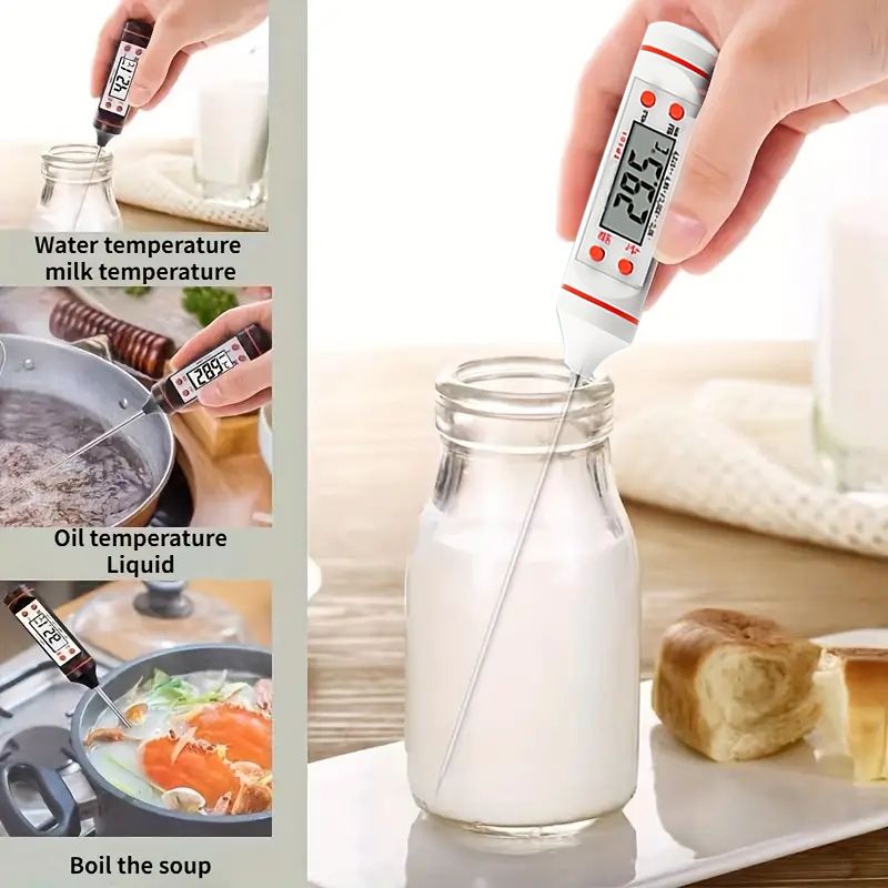 1 stuk keukenvoedsel bakken digitale thermometer elektronische sonde type digitaal display vloeistof grill thermometer_voghion.com