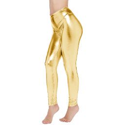 Underkläder Nya Hot Stamping Läder Leggings i flera storlekar Godisfärgade Nattklubb Slimming Läderbyxor som inte är lätta att bleka_voghion.com