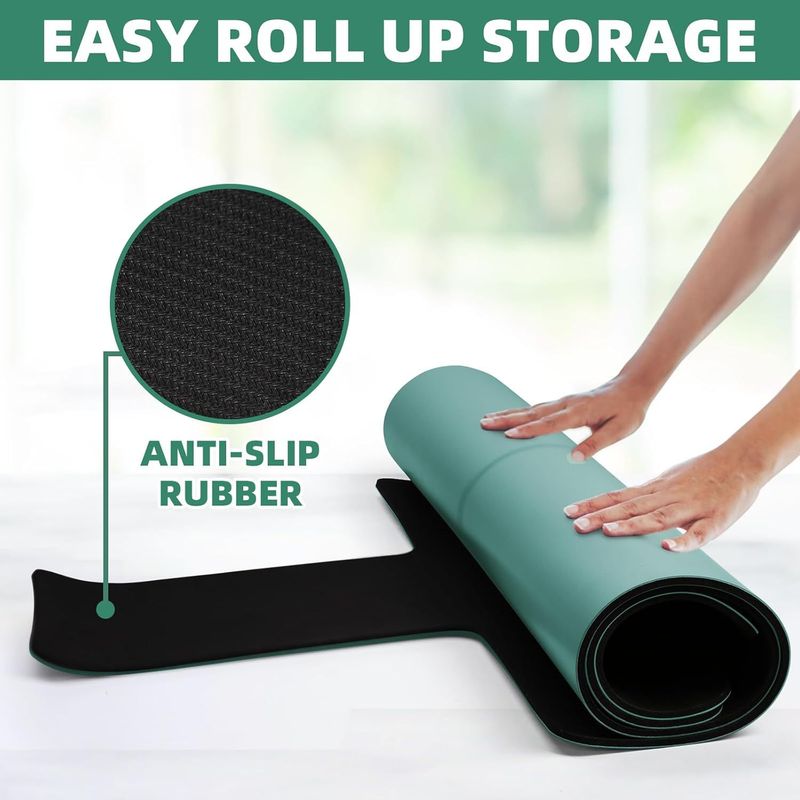 Yogamatten Pilates Core Bed Antislipmat PU Natuurrubber Grote Apparatuur Yogahal Training Core Bed Beschermingsmat_voghion.com