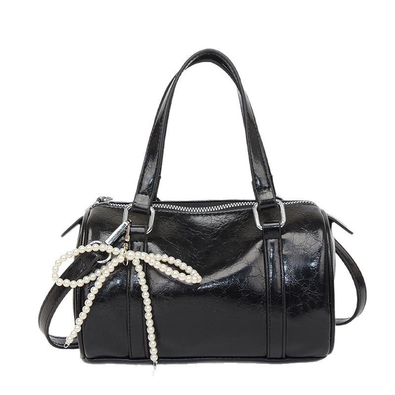 Borsa a tracolla monospalla, versatile, alla moda, tinta unita, di nicchia, modello 2025, semplice, da regalo._voghion.com