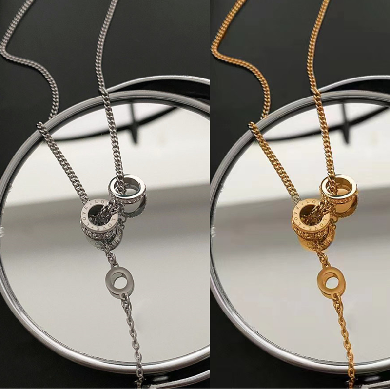 Roestvrijstalen hangerkettingen voor vrouwen met strass-uitholling, kubuschoker, nieuwe mode, feestcadeau, sieraden_voghion.com