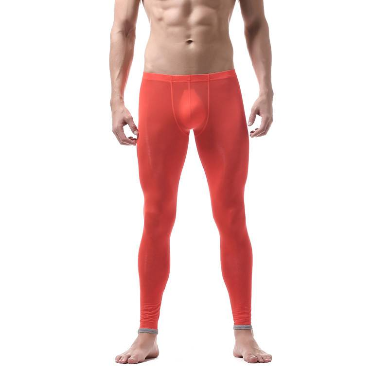 Johns longos de seda gelada para mulheres Leggings Long Johns para homens Johns longos de seda gelada para homens_voghion.com